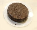 A picture of step 4 of A Gorgeous chocolate cake.