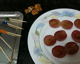 Foto del paso 1 de la receta: Uvas navideñas 🍇 🎄 ⛄