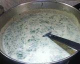 A picture of step 3 of Methi malai mutter.
