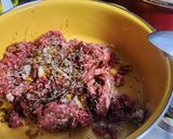 A picture of step 1 of Picadillo.