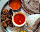 A picture of step 6 of Bangda fry.