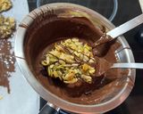 Φωτογραφία βήματος 3 της συνταγής Φλωρεντίνες ξηρών καρπών με κουβερτούρα