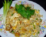 รูปขั้นตอนการทำที่ 14 ของ ข้าวผัดกุ้ง