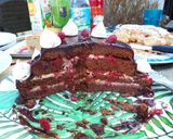 Une image de l'étape 10 de Gateau festif à étage parfum chocolat citron framboise.