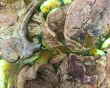Foto del paso 4 de la receta: 353. Tajine de cordero con calabacines, ciruelas pasas y menta (principal carne)