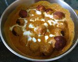 A picture of step 15 of Palak paneer kofta.