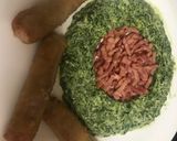 Foto del paso 6 de la receta: Espinacas a la crema con bacon y flamenquines