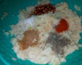 A picture of step 2 of Potato balls.