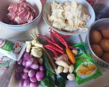 Foto langkah ke 2 dari resep Gulai Telur Ampela Rebung.