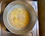 A picture of step 3 of Moong Tok Misti Dal.