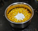 A picture of step 2 of Spicy Crispy Corn.