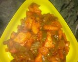 A picture of step 5 of Aloo Shimla Mirch.