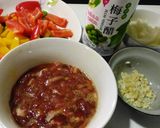 A picture of step 4 of Sweet and Sour Pork.