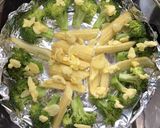 รูปขั้นตอนการทำที่ 3 ของ หมึก🦑&ผัก🥦🌽ย่างเนยกระเทียมชีส