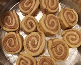 Gesztenyés csiga (szénhidrát csökkentett) recept fázis 5 fotója