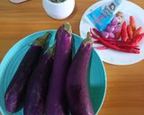 Foto langkah ke 1 dari resep 643. Terong Bakar Sambal Kuah Santan.