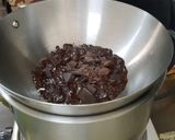 A picture of step 2 of Chocolate Salami.