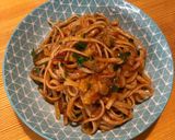Φωτογραφία βήματος 5 της συνταγής One pot linguine alla Norma