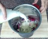 A picture of step 3 of Dragon Fruit Smoothie.
