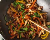 A picture of step 8 of Chicken and Veggie Stir Fry.