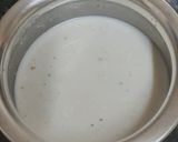A picture of step 2 of Bhaidku in buttermilk (sesame).