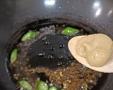 A picture of step 2 of Pumpkin leaves Curry (kohlyachya pananchi bhaji).