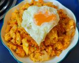 Hình bước làm 7 của món Cơm chiên kim chi