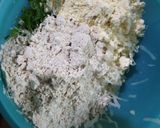 A picture of step 2 of Potato- Spinach Muthiya.