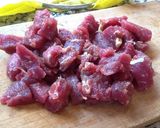 Foto del paso 1 de la receta: Carne encebollada