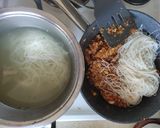 Φωτογραφία βήματος 8 της συνταγής Γρήγορα rice noodles 🍜 με κοτόπουλο που περίσσεψε