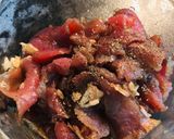 Hình bước làm 1 của món Bò bít tết ốp la
