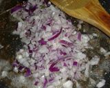 A picture of step 3 of Dal fry.