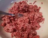 Speck and Parmesan meatballs with butter roasted potatoes recipe step 1 photo