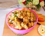 Foto langkah ke 6 dari resep Nasi Kulit Goreng Tepung Sambal Matah (Ide Jualan Ramadhan).