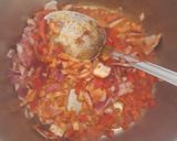 Foto del paso 1 de la receta: Caldo de bolas de plátano verde