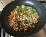 A picture of step 4 of Sichuan salt and pepper veggies with wok-toasted chilli and garlic 🧄 🌶.