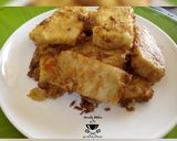 A picture of step 3 of Fried golden yam with egg.