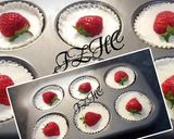 A picture of step 2 of 🎂🍓No Bake Mini Cheesecakes🍓🎂.
