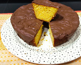 Foto del paso 9 de la receta: Bizcocho esponjoso de naranja con chocolate