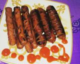 Foto langkah ke 5 dari resep Sosis Bakar Teplon.