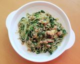 รูปขั้นตอนการทำที่ 4 ของ ต้นอ่อนทานตะวันผัดไข่ โลว์คาร์บ