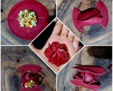 A picture of step 5 of Beetroot Cheesy-Paneer Momos.