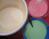 Foto langkah ke 3 dari resep Bolu kukus pelangi.