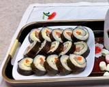 Sushi cơm cuộn bước làm 3 hình