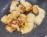 A picture of step 6 of Grilled halloumi.