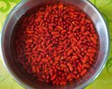 Foto del paso 1 de la receta: Alubias Rojas cocidas con bolas de acelgas y coles