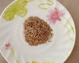 A picture of step 12 of TIMATAR DAAL AALO WITH BUTTER ZEERA RICE😋.