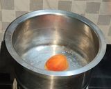 A picture of step 3 of Pasta in red sauce.
