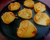 ज़िन्गीं(वेज) पार्सल(zingy veg parcel recipe in hindi) रेसिपी चरण 9 फोटो