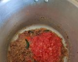 A picture of step 4 of Rajma chawal - traditional method.